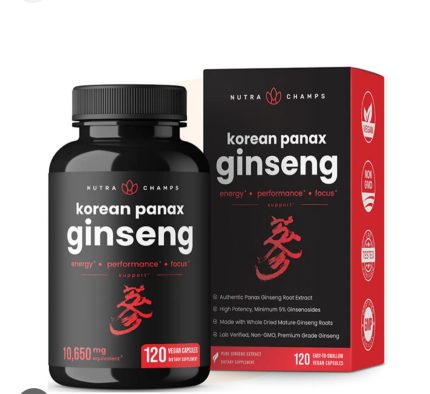 NutraChamps Korean Ginseng